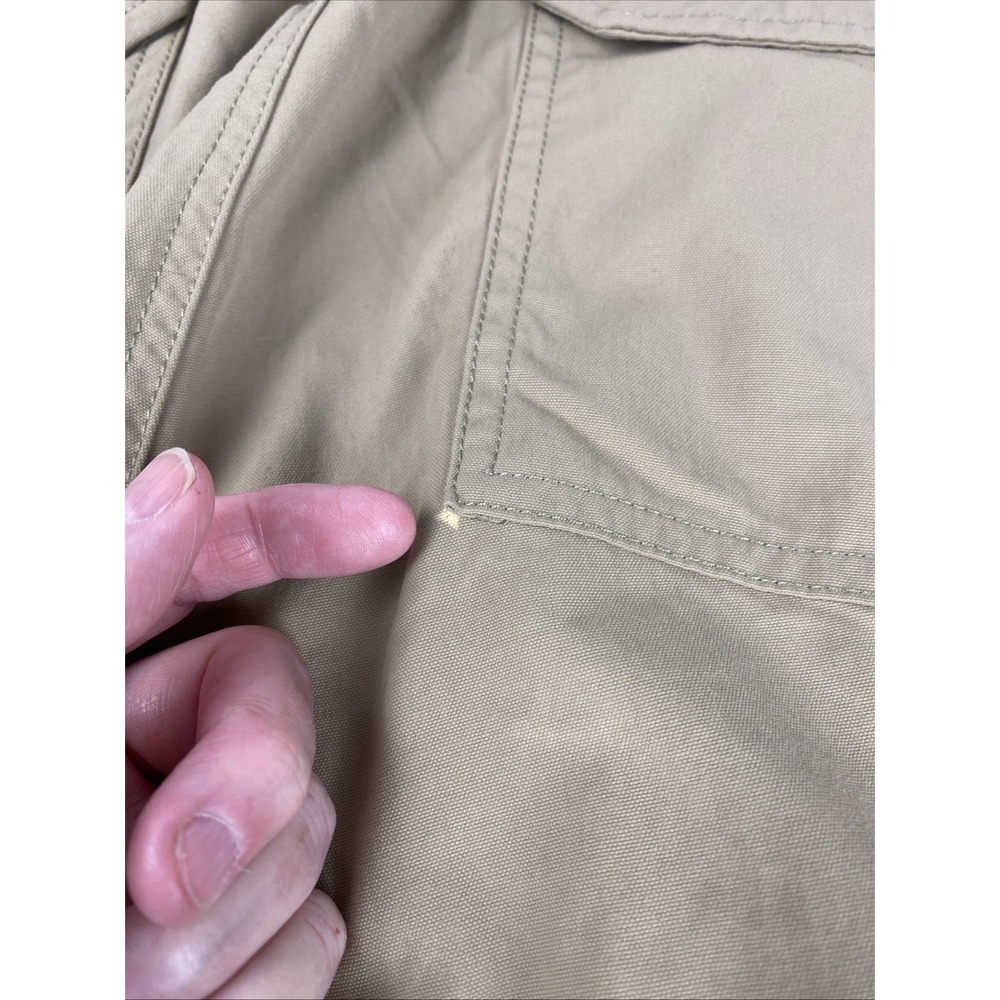 Duluth Trading Company Belted Khaki, XLG X 34 Nylon Hiking Pants 36x34 READ - Picture 10 of 13